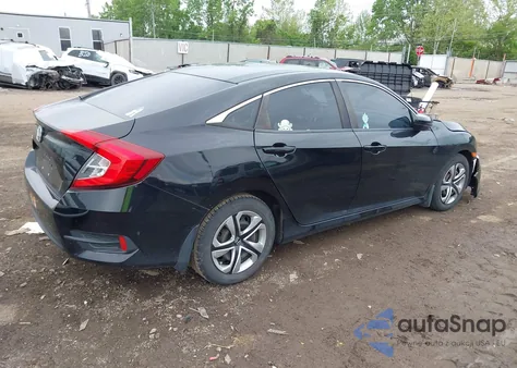2016 Honda Civic Lx from USA, damaged, VIN 19XFC2F57GE044384